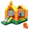 Inflatable Bounce Castle Jumping House Kids Playhouse W/ Slide And 550W Blower